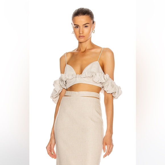 JACQUEMUS Le Haut Pampelonne Bra Top